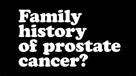 What are common prostate cancer signs and symptoms? - Movember