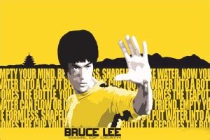 bruce_lee_game_of_death_vector Paper Print - Decorative posters in ...