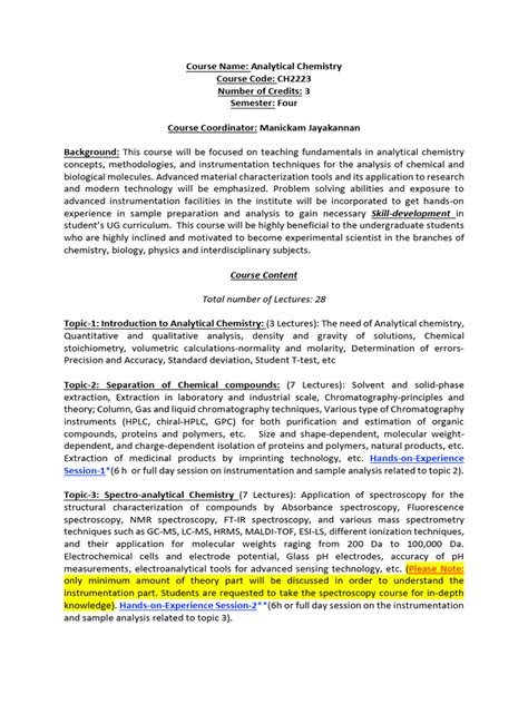 Analytical Chemistry Course 的图像结果