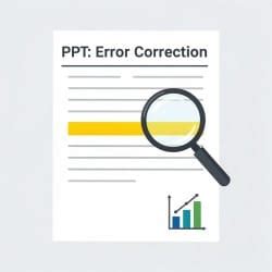 PPT: Error Correction - Class 10 PDF Download
