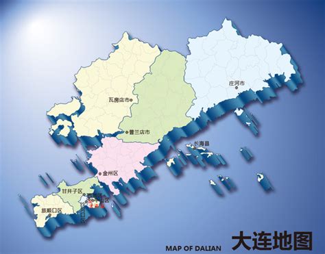 大连地区划分图,广州地区划分图_大山谷图库