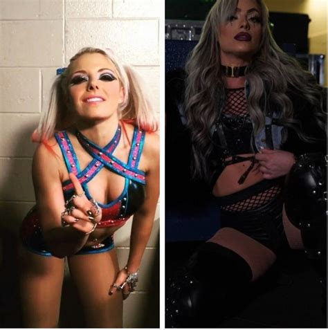 I want Alexa Bliss and Liv Morgan to tag team peg me : r/wwepegging