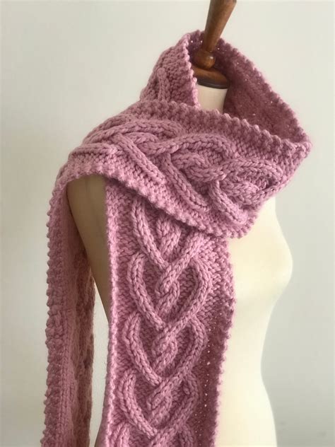 Image result for Cable Knit Heart Pattern