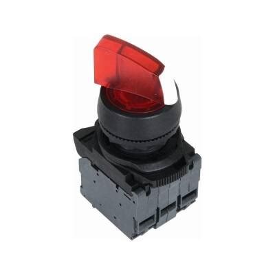 ISP-AK124B5 24V Red Illuminated Latch Button Motorobit - Motorobit.com