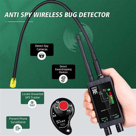 Wireless Anti-spy Detector for Cameras, GPS & Tracking Devices ...