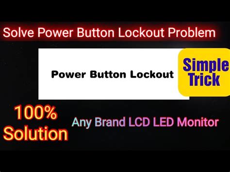Image result for Power Button Lockout HP