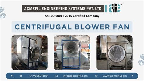 Benefits and Applications of Centrifugal Blower Fans - Acmefil
