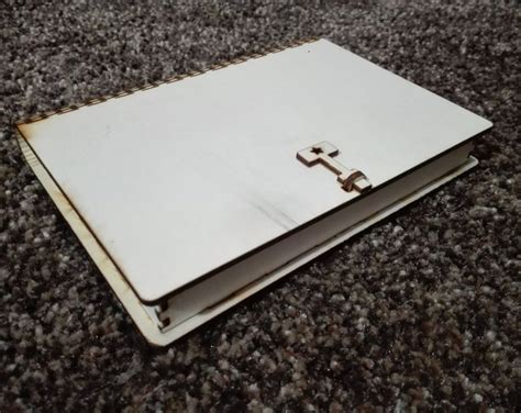 Digital Model, File for Laser Cut, Laser Cutting, Wooden Box, Photo ...