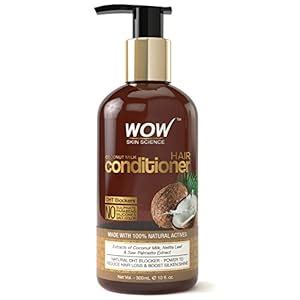 Buy WOW Skin Science Coconut Milk Conditioner For Dry/Frizzy Hair, Hair ...