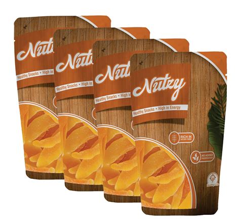 Nutzy Dried Mango Slice -1kg (4*250g) : Amazon.in: Grocery & Gourmet Foods