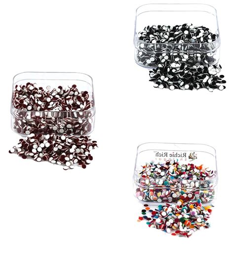 The Clara Maroon|Black|Multi-Colour Plain Bindis | Small Size Tiakli ...