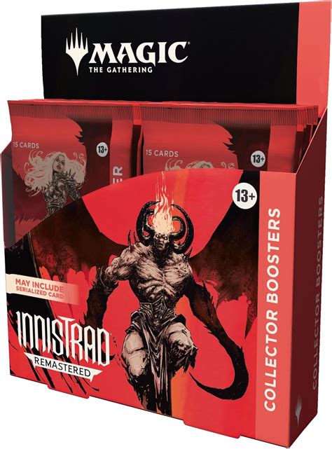 Magic: The Gathering Innistrad Remastered Collector Booster Box - 12 ...