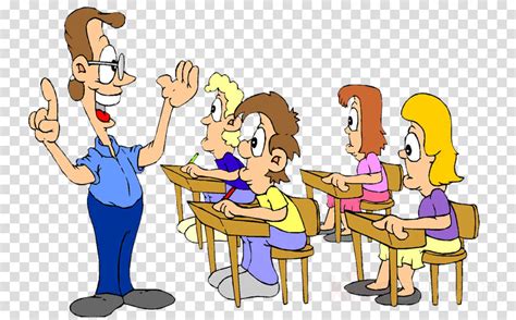 Teacher Teaching Student Clipart Png