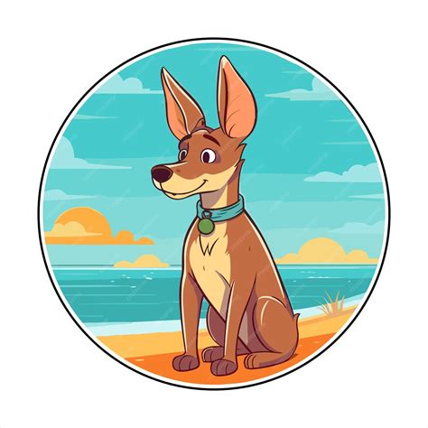 Premium Vector | Hare indian dog breed cute cartoon kawaii character ...