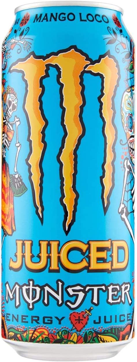 Buy 24 x Monster Energy Juiced Mango Loco Energy Drink Mix of Exotic ...