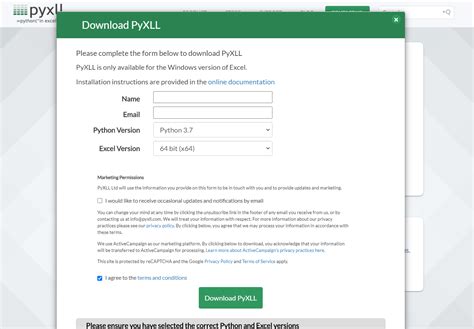 PyXLL Install 的图像结果