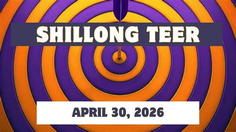 Shillong Teer results April 30, 2026 out: Check morning, afternoon ...