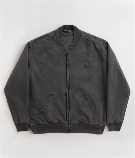 Carhartt Vista Sweat Bomber Jacket - Vulcan | Flatspot
