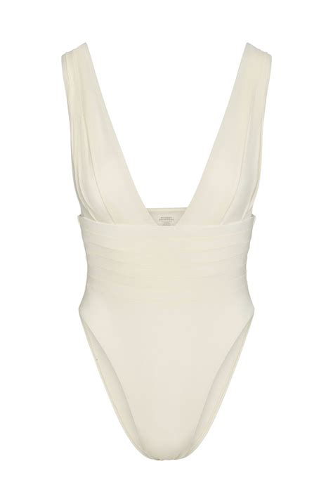 Florence One Piece - Ivory – Monday Swimwear