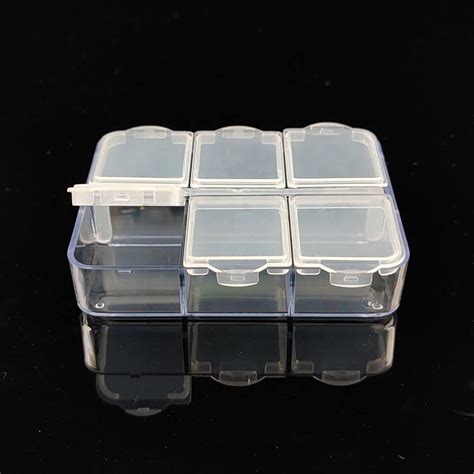BIRZAR Pill Boxes, Daily Pill Boxes, Transparent Pill Box, Pill Storage ...