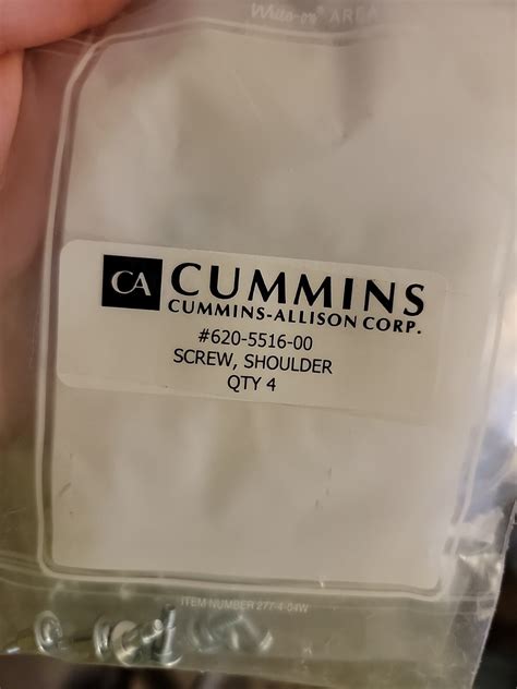 Cummins-Allison Corp Parts Lot | eBay