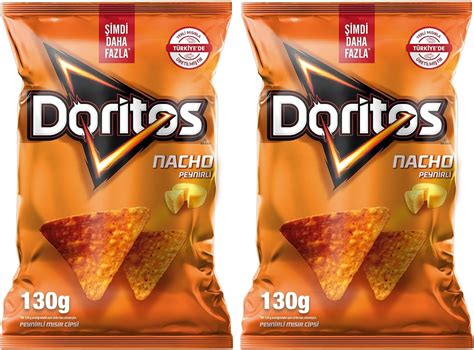 Doritos Nacho Cheese Corn Chips Super Size 130 g 2 India | Ubuy