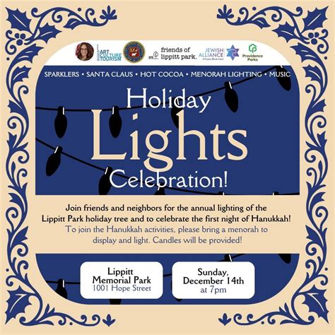 Holiday Lights Celebration with City Councilor Sue AnderBois at Lippitt ...