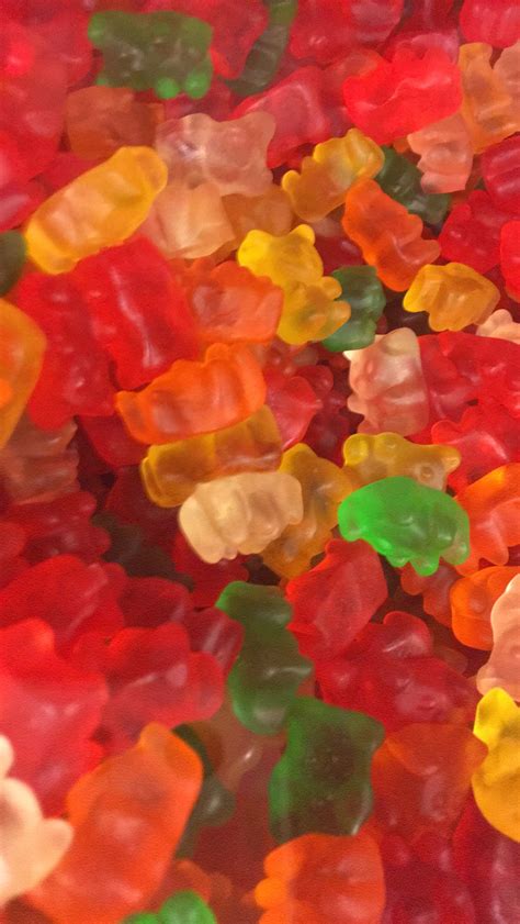 Pin on YUMMY YUMMY | Candy background, Purple gummy bears aesthetic ...