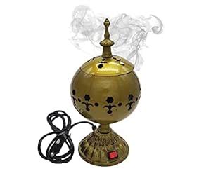 Thirteenkcanddle Designer Metal Body Camphor Incense Burner Aroma Oil ...