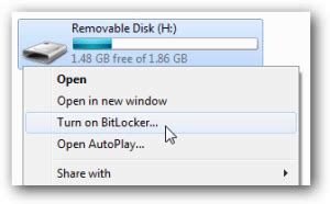 Image result for Windows 7 BitLocker