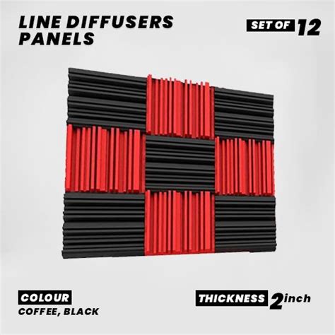 YGM Acoustic Foams® - Diffusers | Acoustic Foam | Sound reducing foam ...