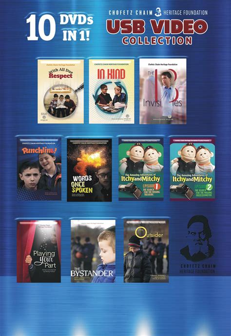 Chofetz Chaim Heritage Foundation - Video Collection (USB)