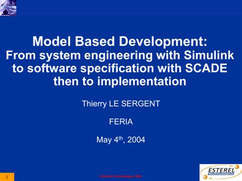 Image result for Scade Model Based Design Example
