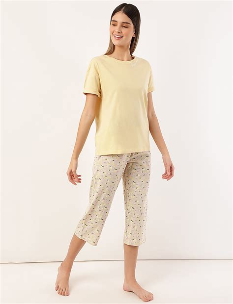 Buy 2 Pack Pure Cotton Regular Fit Pyjama Set at Marks & Spencer