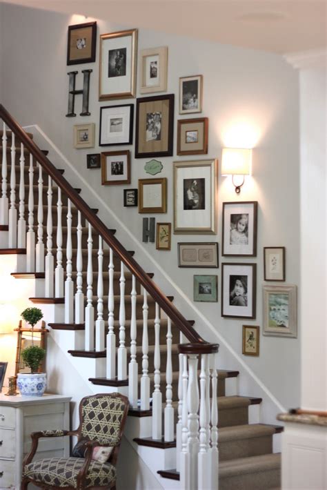 Diy Staircase Wall Decorating Ideas | Shelly Lighting