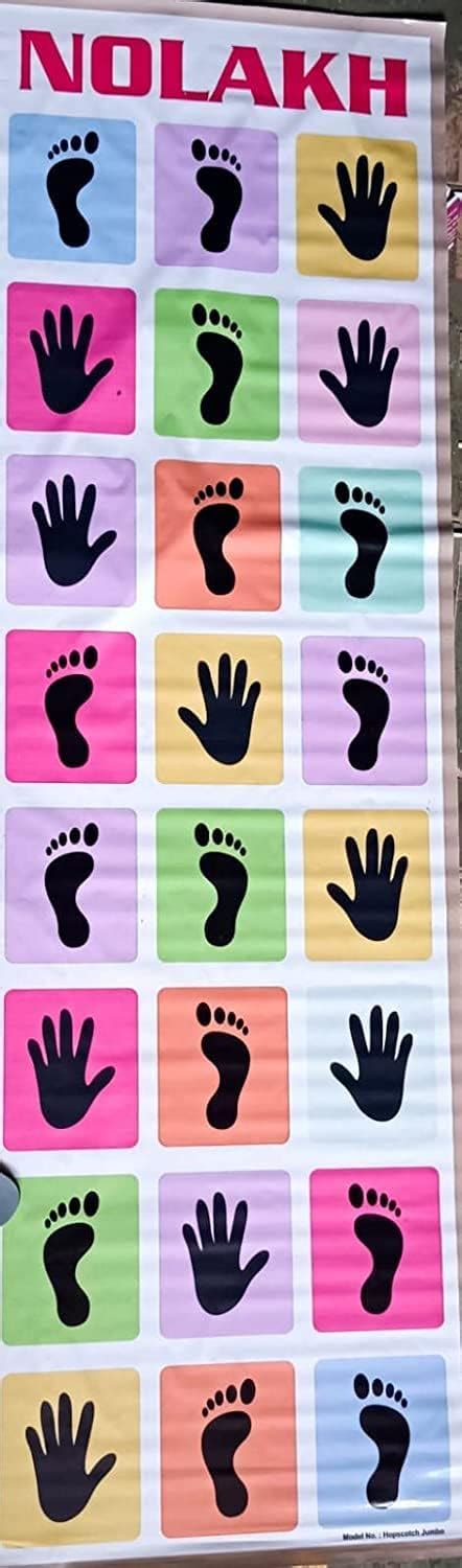 Buy Hopscotch Jumbo Play Floor Games Kids & Adults Family Game Child ...