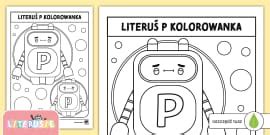 Literuś I | Kolorowanka z I i i | Alfabet i litery - Twinkl