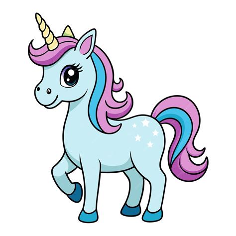 Unicorn vector illustration | Premium Vector