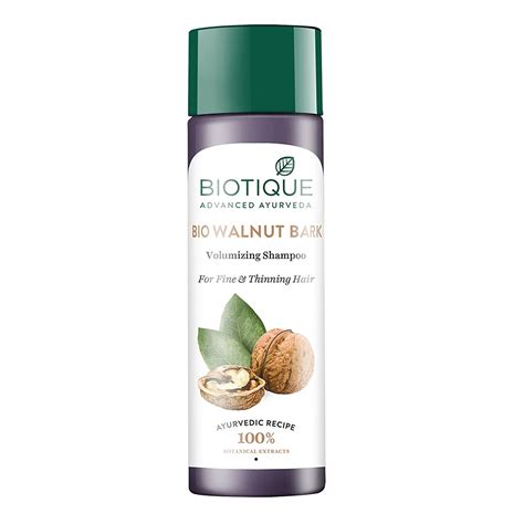 Biotique Walnut Volume and Bounce Shampoo and Conditioner | For Fine ...