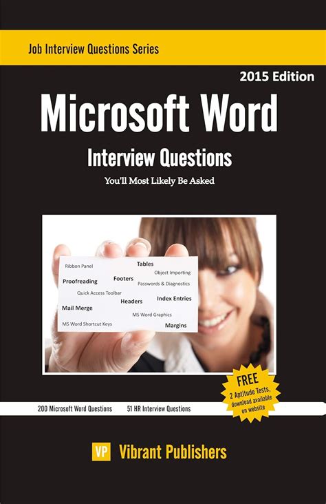 Microsoft Word Interview Questions You'll Most Likely Be Asked ...