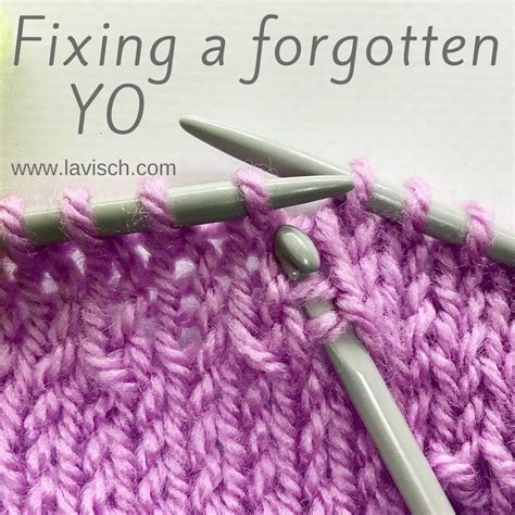 Image result for Yo Knitting Tutorial