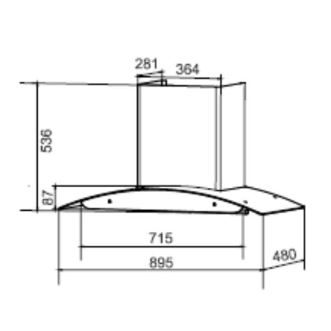 Elica 90 cm Wall Mounted Chimney Auto Clean Hoods Series BFCG 900 HAC ...