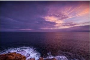 Purple Sea Wall Art | Artist : Manju Nk Photographic Paper - Comics ...