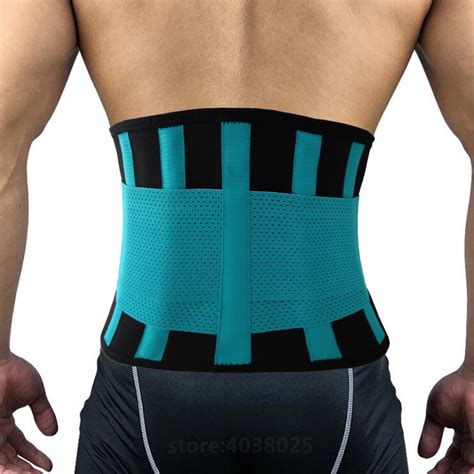 Lumbar Back Spinal Spine Waist Brace Support Belt Corset Stabilizer ...