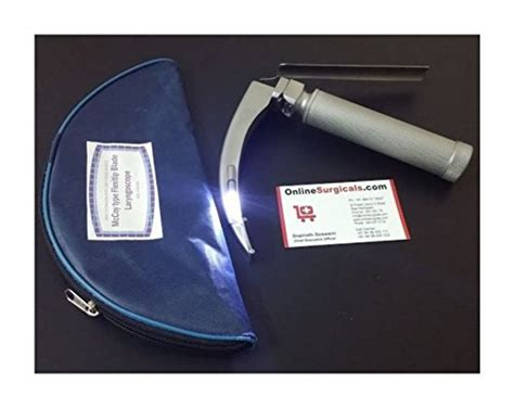 ONTEX Laryngoscope Kit McCoy Type Flexitip Blades & Handle : Amazon.in ...