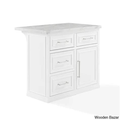 Deauntre Wood Kitchen Island Kitchen trolley cart cabinet kitchen ...