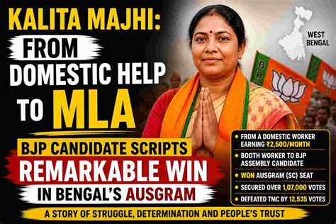 Kalita Majhi: From Domestic Help to MLA | Barristery.in