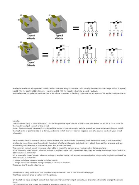 A Relay Is An Electrically Operated Switch | PDF | Relay | Switch