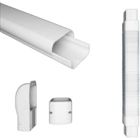 Airshield PVC Air Conditioner Line Set Cover Kit Mini (5 Feet) | NO ...