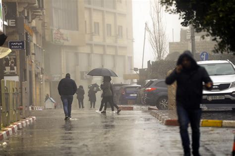 Cold weather, heavy rainfall anticipated until Tuesday